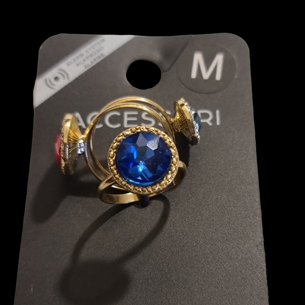 NEW Riachuelo 3 Gold Rings Set - Picture 5 of 6